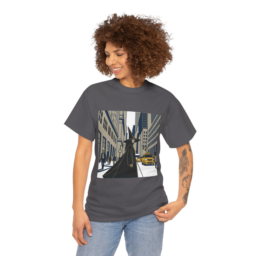 Witch in the City Graphic Tee — Urban Fantasy Streetwear
