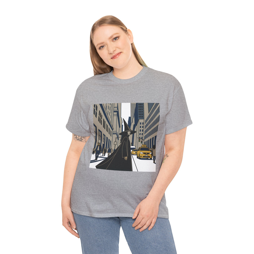 Witch in the City Graphic Tee — Urban Fantasy Streetwear