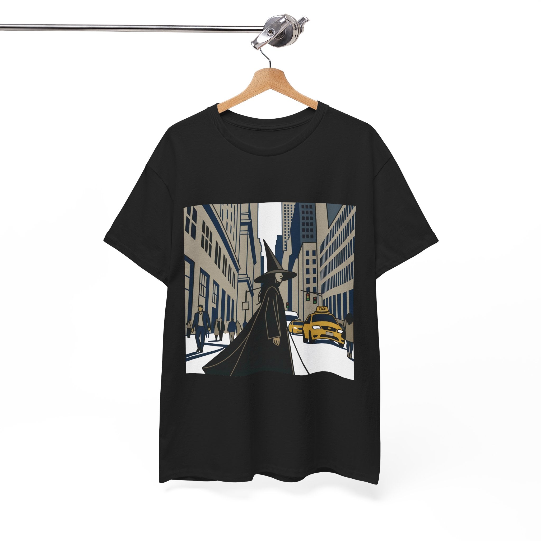 Witch in the City Graphic Tee — Urban Fantasy Streetwear