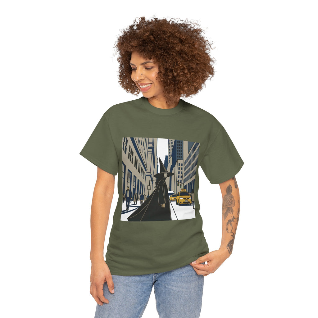 Witch in the City Graphic Tee — Urban Fantasy Streetwear