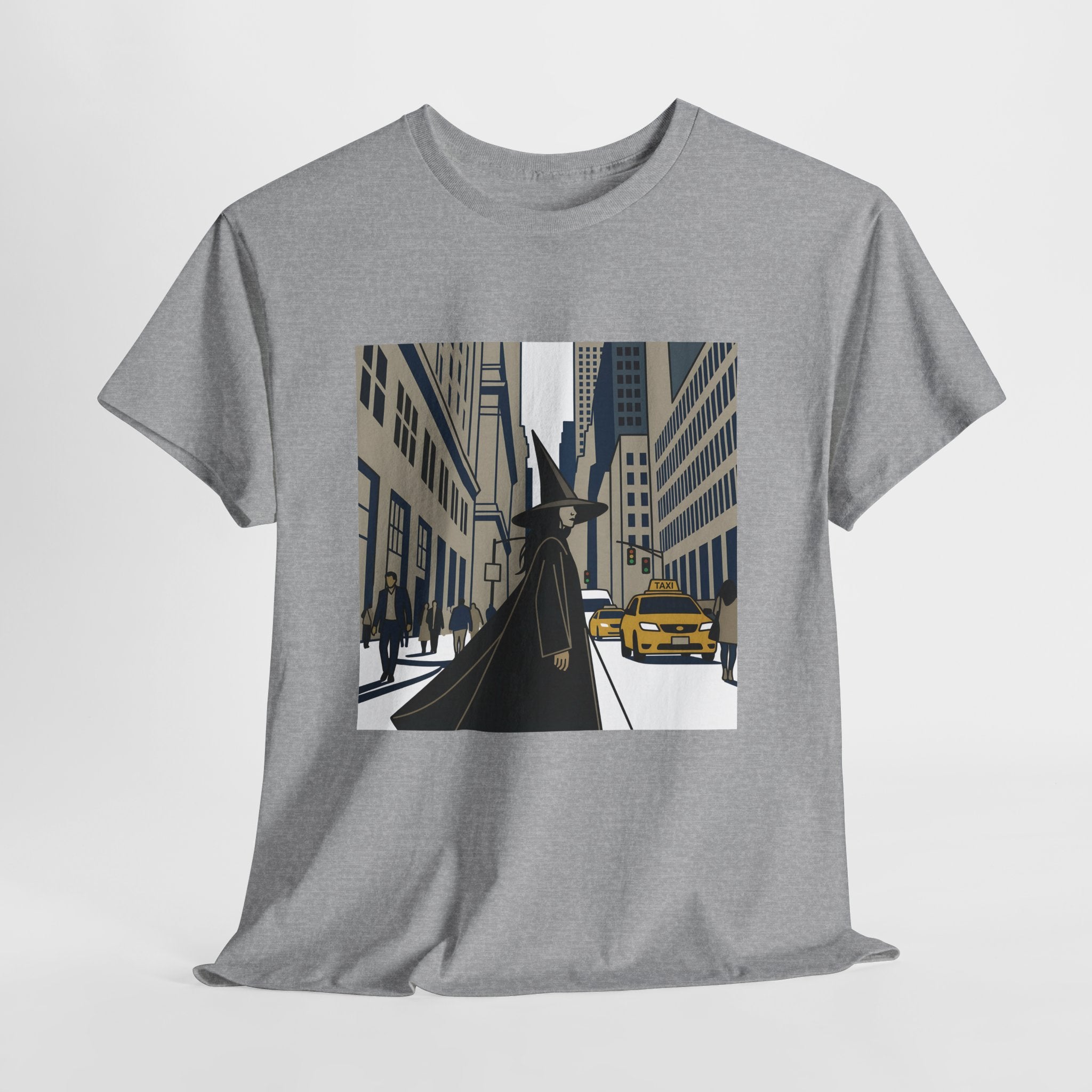Witch in the City Graphic Tee — Urban Fantasy Streetwear
