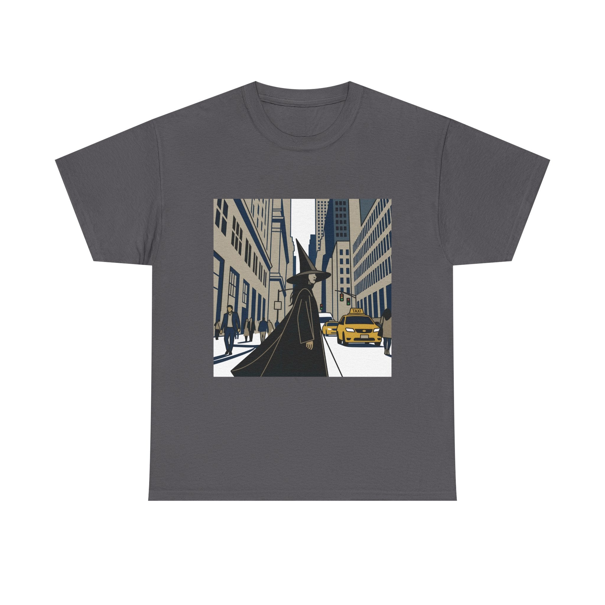 Witch in the City Graphic Tee — Urban Fantasy Streetwear