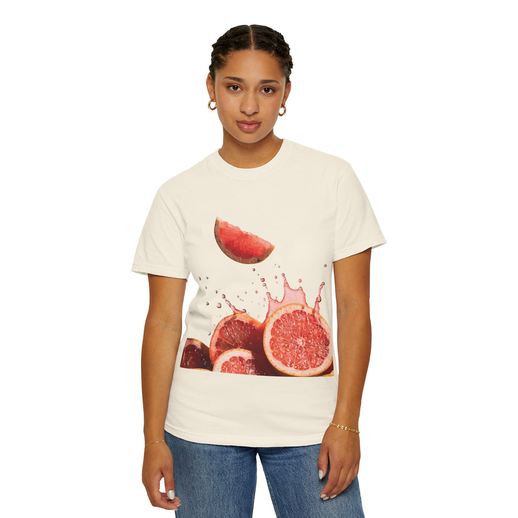 Grapefruit Splash T-Shirt — Fresh Citrus Graphic Tee