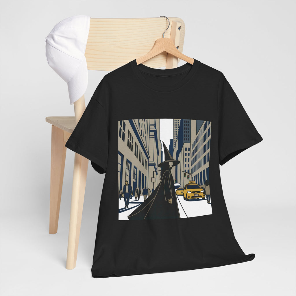 Witch in the City Graphic Tee — Urban Fantasy Streetwear
