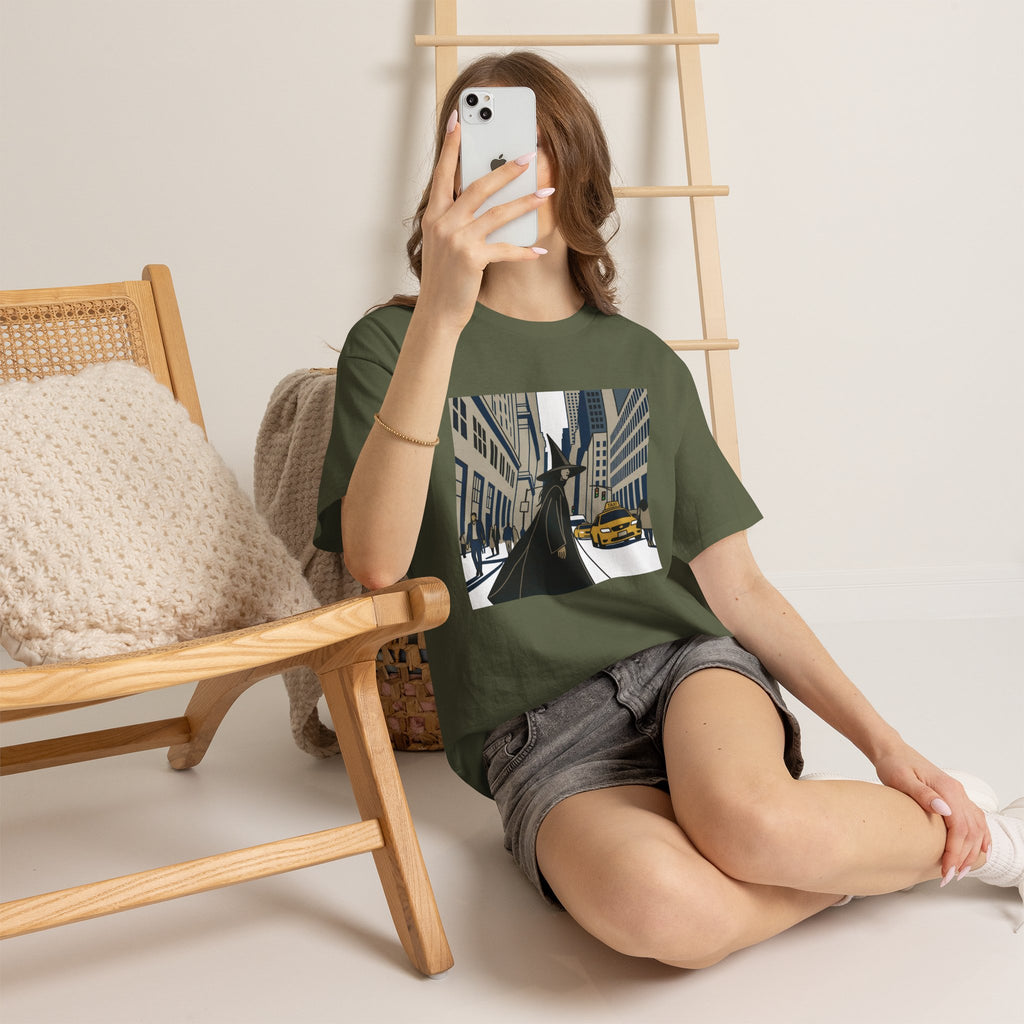 Witch in the City Graphic Tee — Urban Fantasy Streetwear