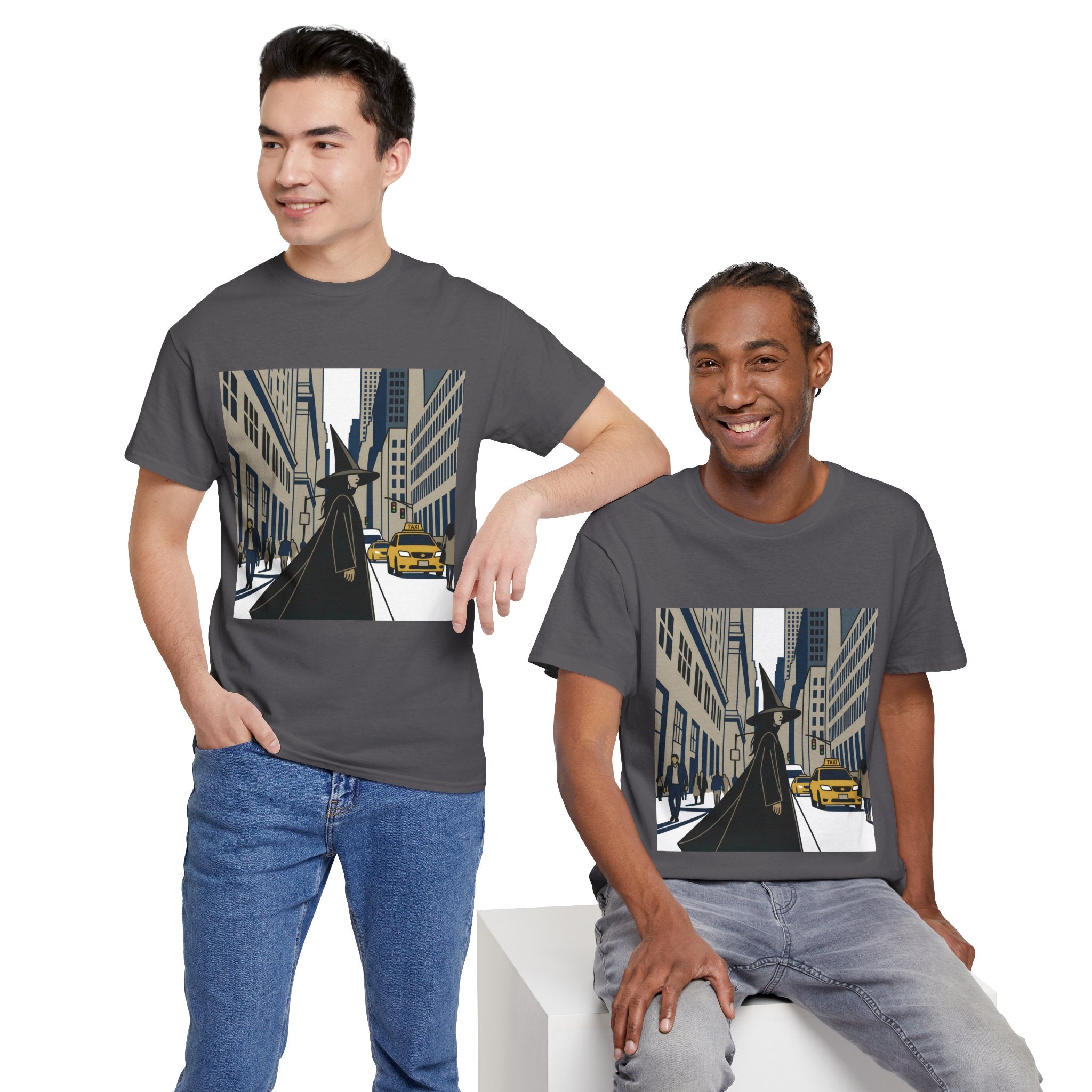 Witch in the City Graphic Tee — Urban Fantasy Streetwear
