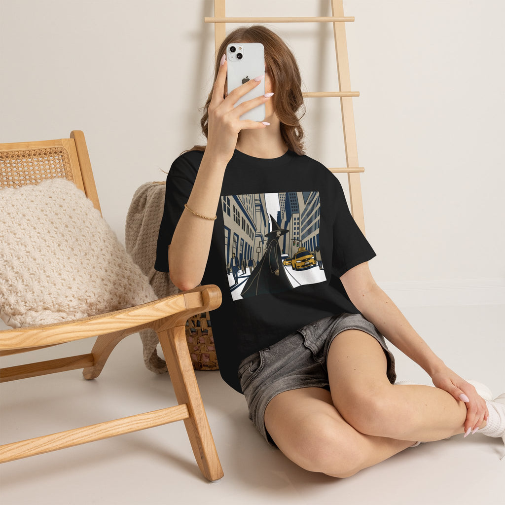 Witch in the City Graphic Tee — Urban Fantasy Streetwear