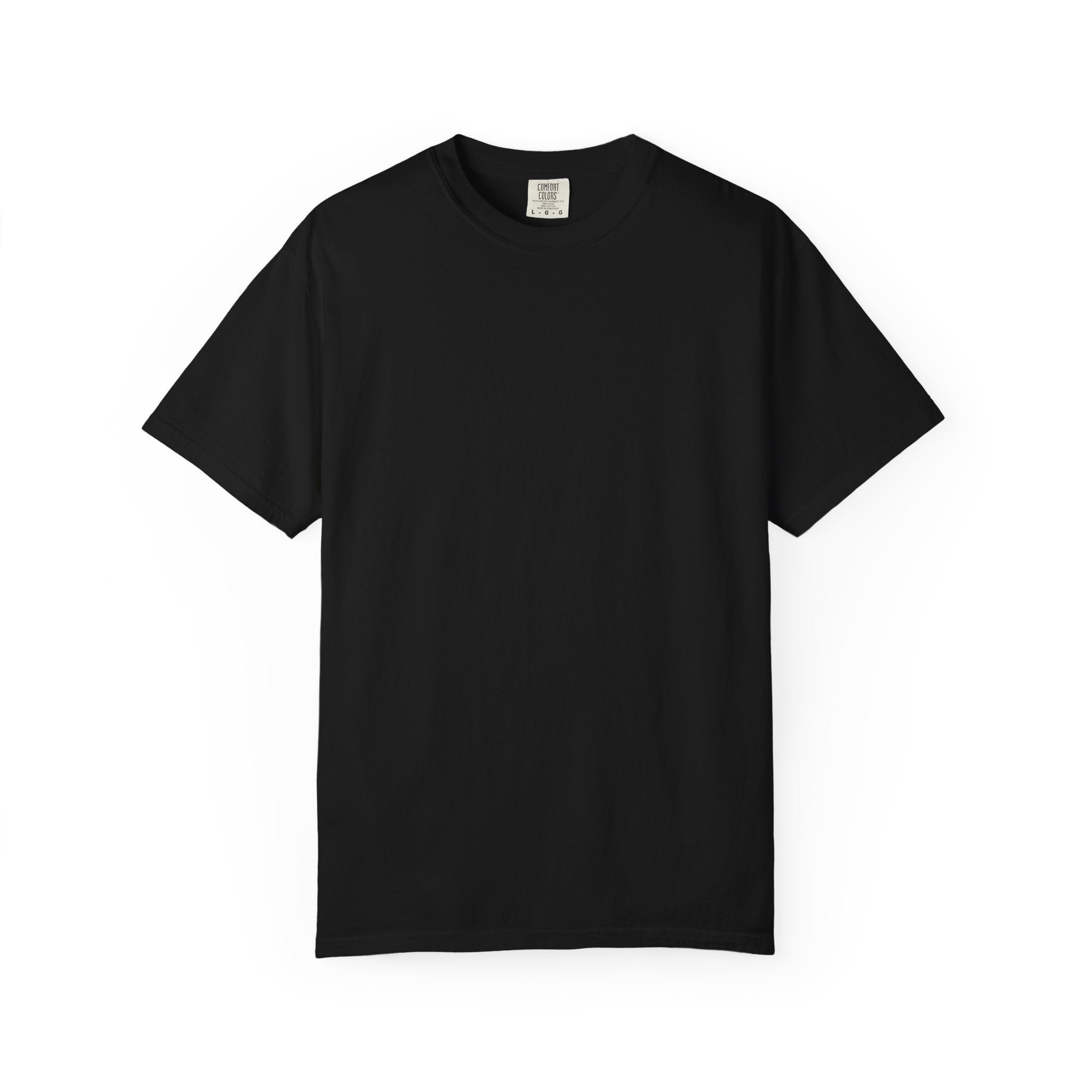 Skull Graphic T-Shirt — Neon Green Blue Skull Tee