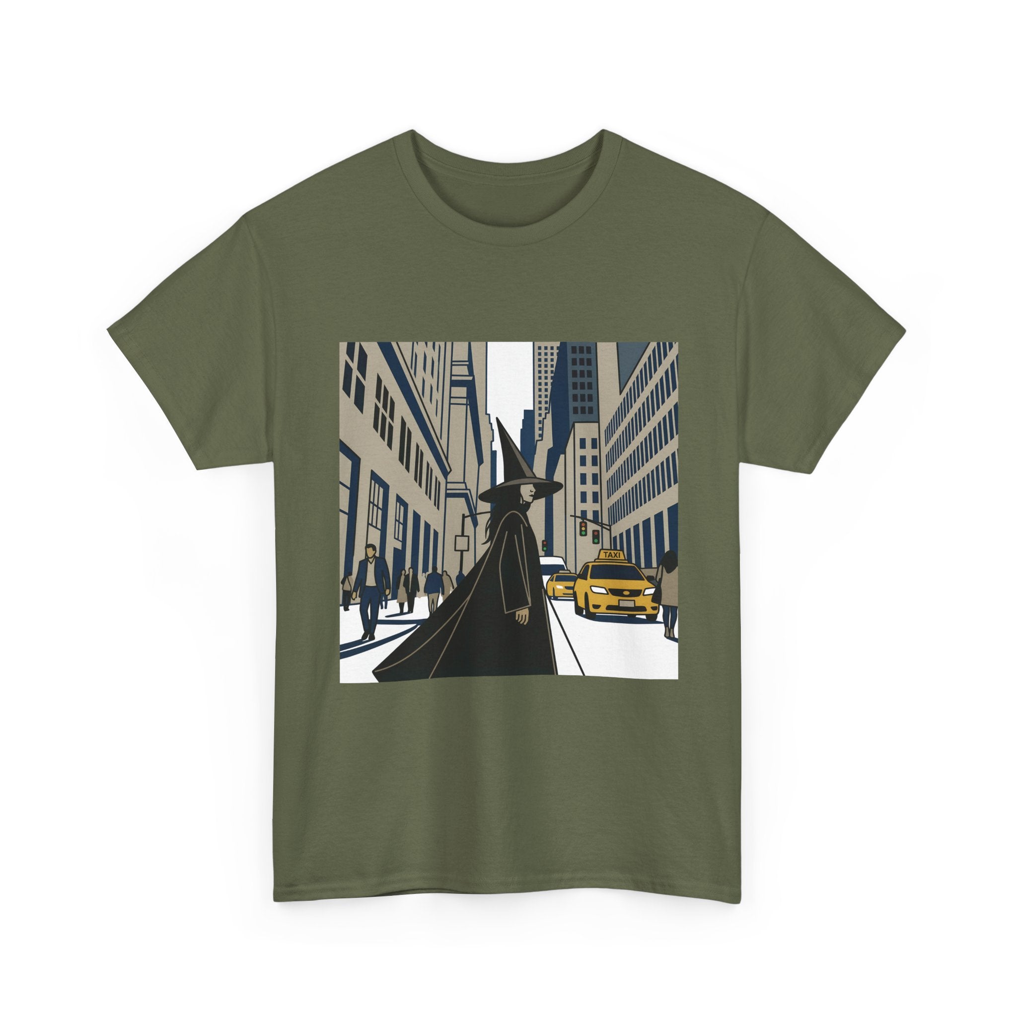 Witch in the City Graphic Tee — Urban Fantasy Streetwear