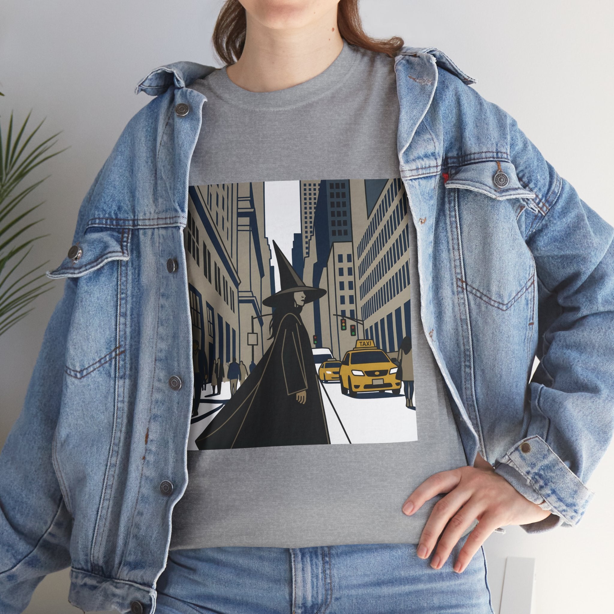 Witch in the City Graphic Tee — Urban Fantasy Streetwear