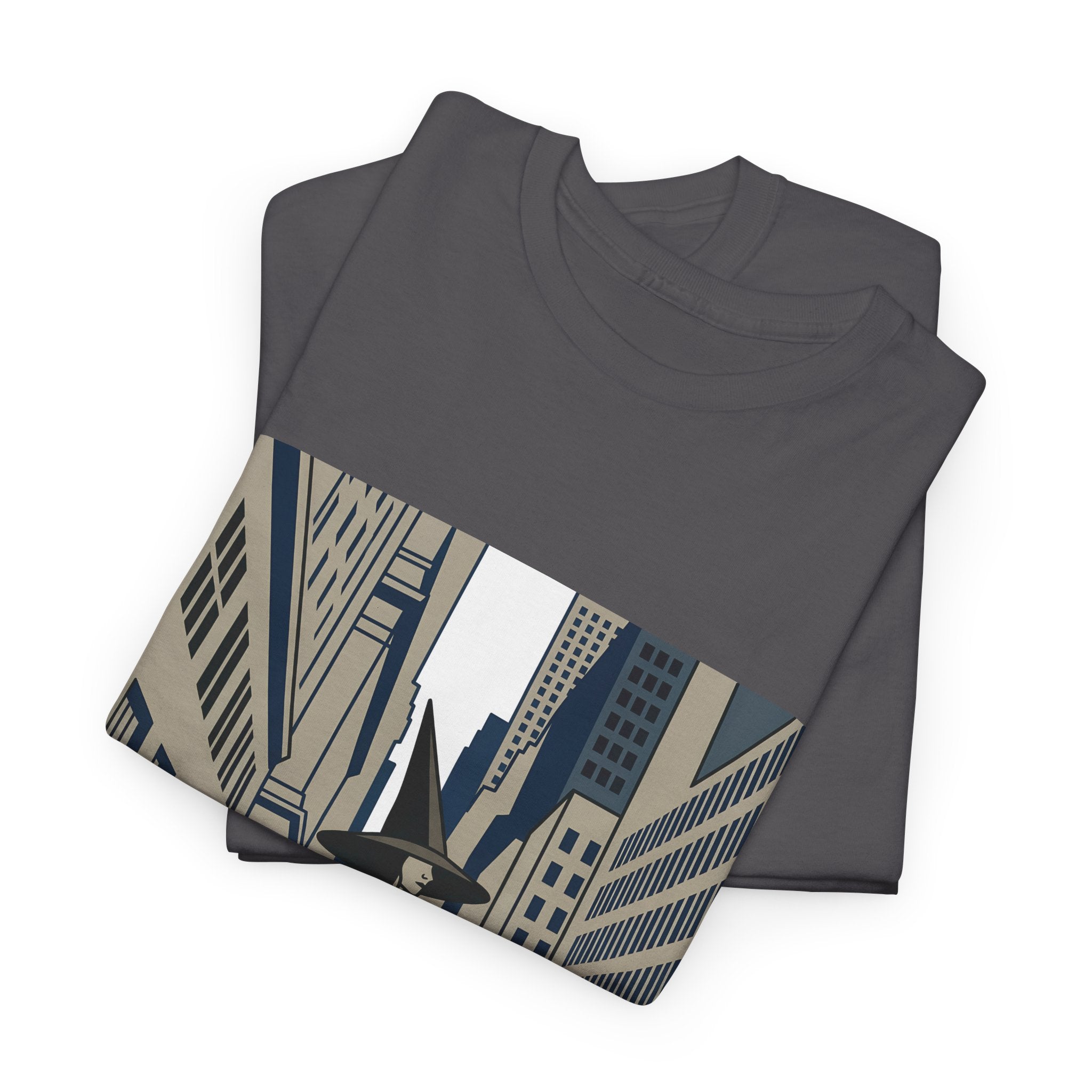 Witch in the City Graphic Tee — Urban Fantasy Streetwear