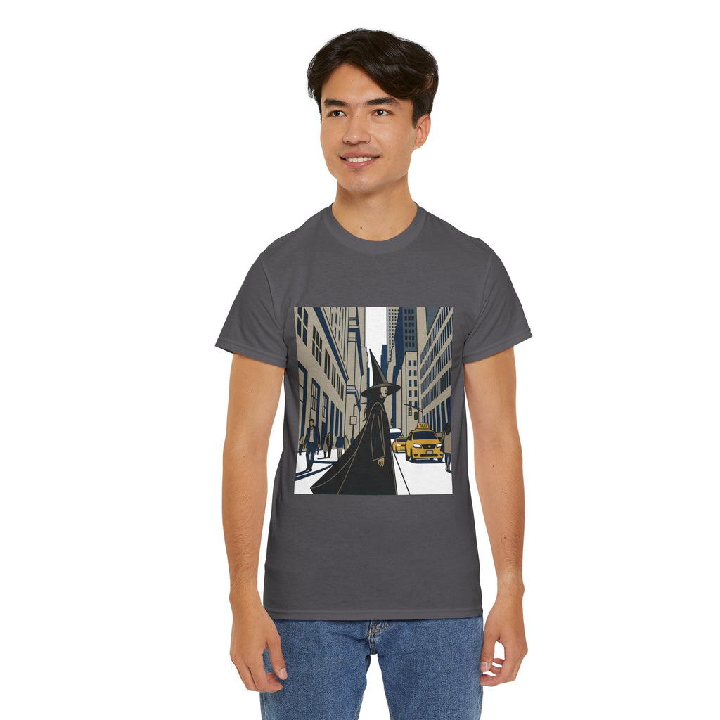 Witch in the City Graphic Tee — Urban Fantasy Streetwear