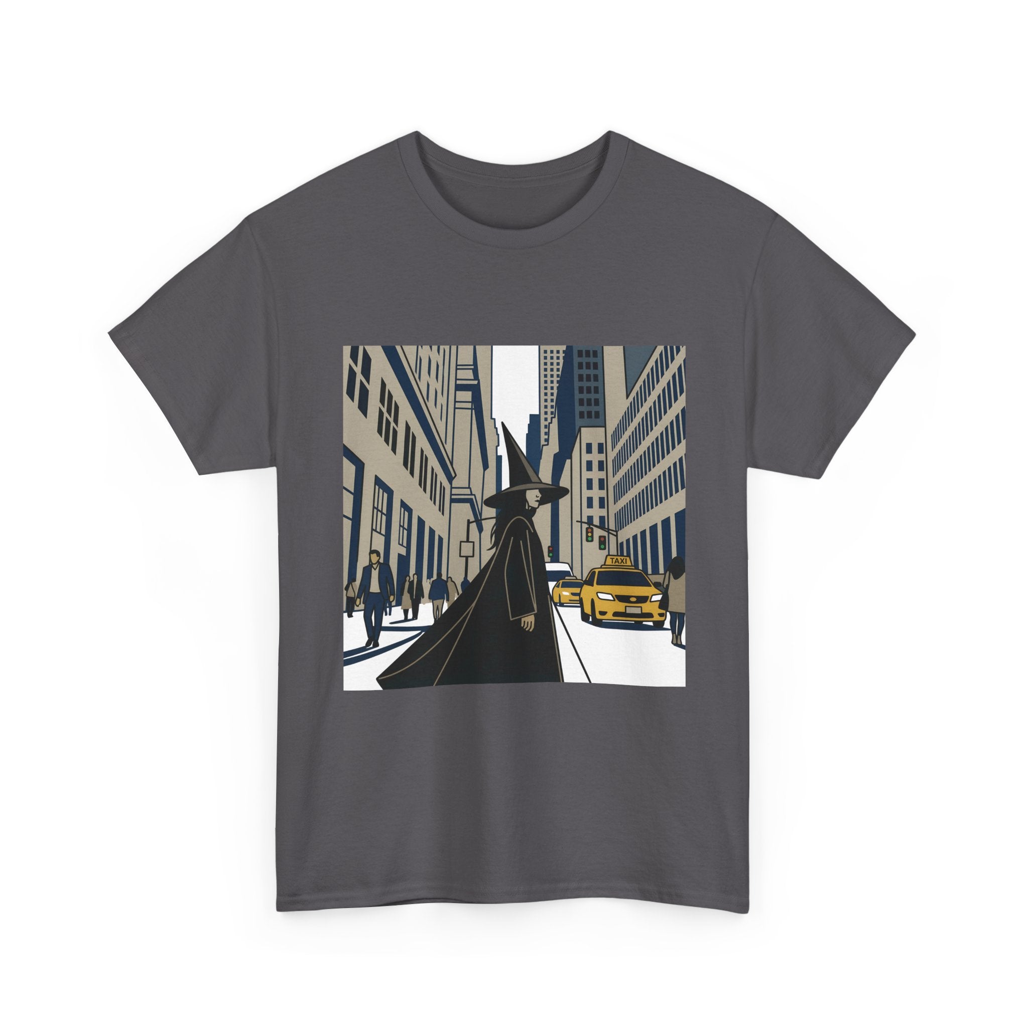 Witch in the City Graphic Tee — Urban Fantasy Streetwear