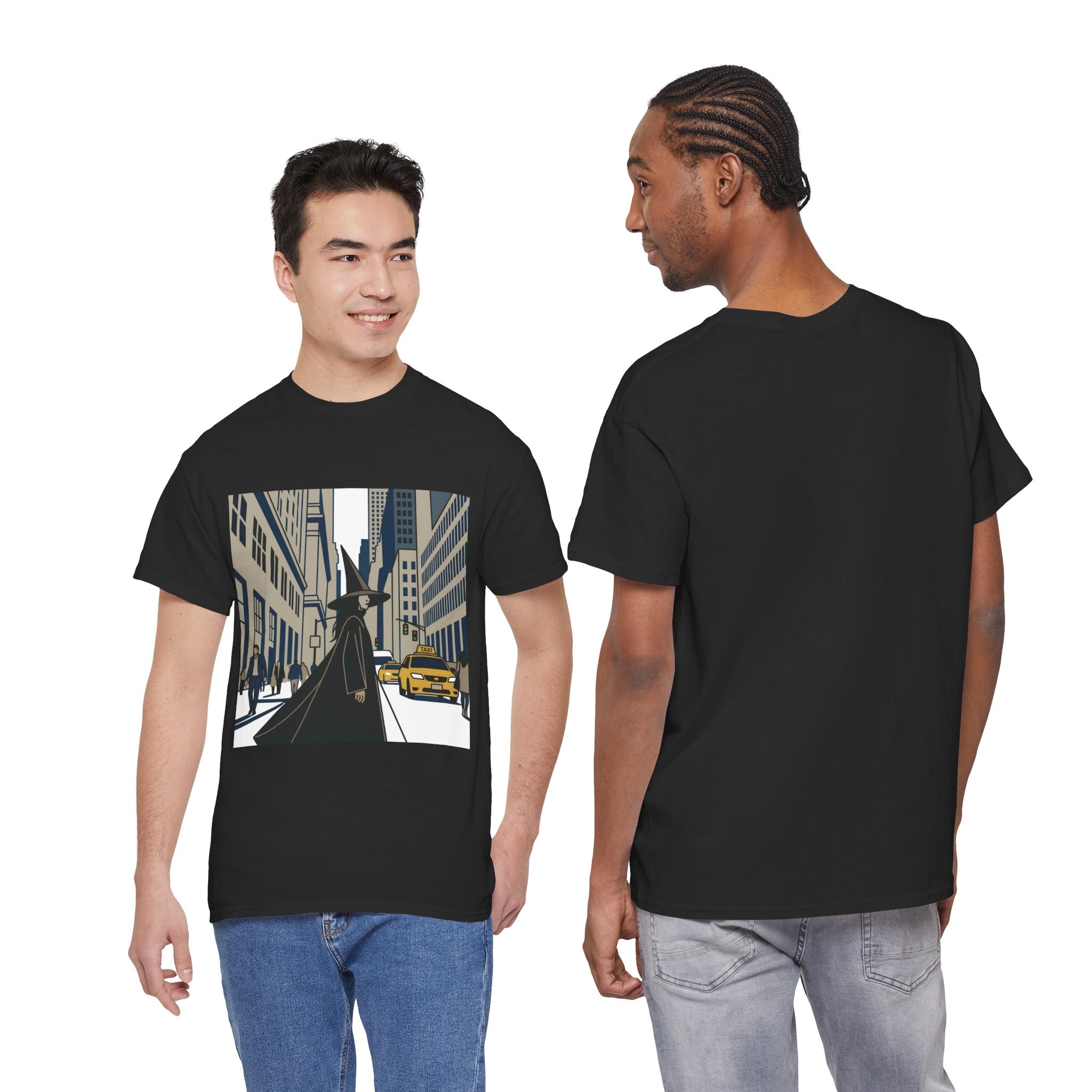 Witch in the City Graphic Tee — Urban Fantasy Streetwear