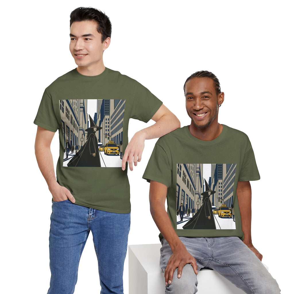 Witch in the City Graphic Tee — Urban Fantasy Streetwear