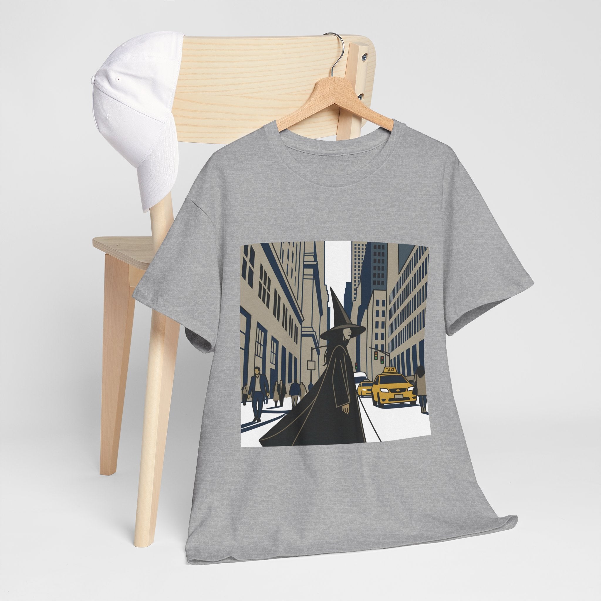 Witch in the City Graphic Tee — Urban Fantasy Streetwear