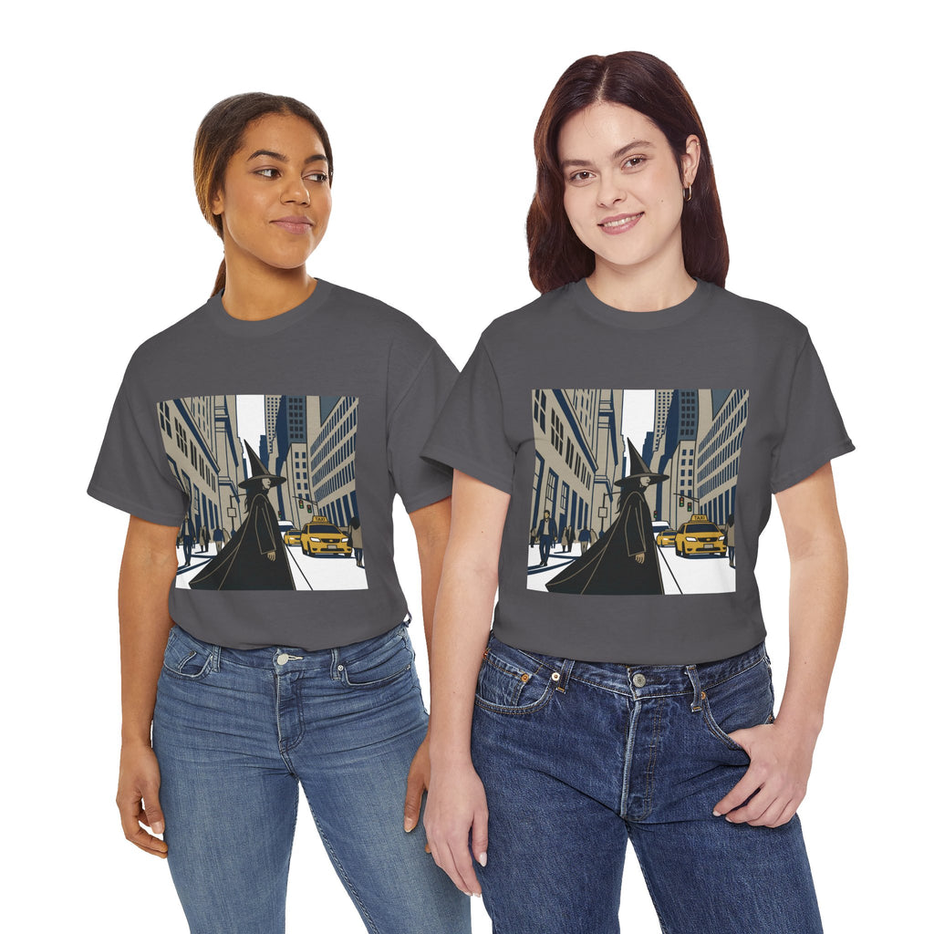 Witch in the City Graphic Tee — Urban Fantasy Streetwear