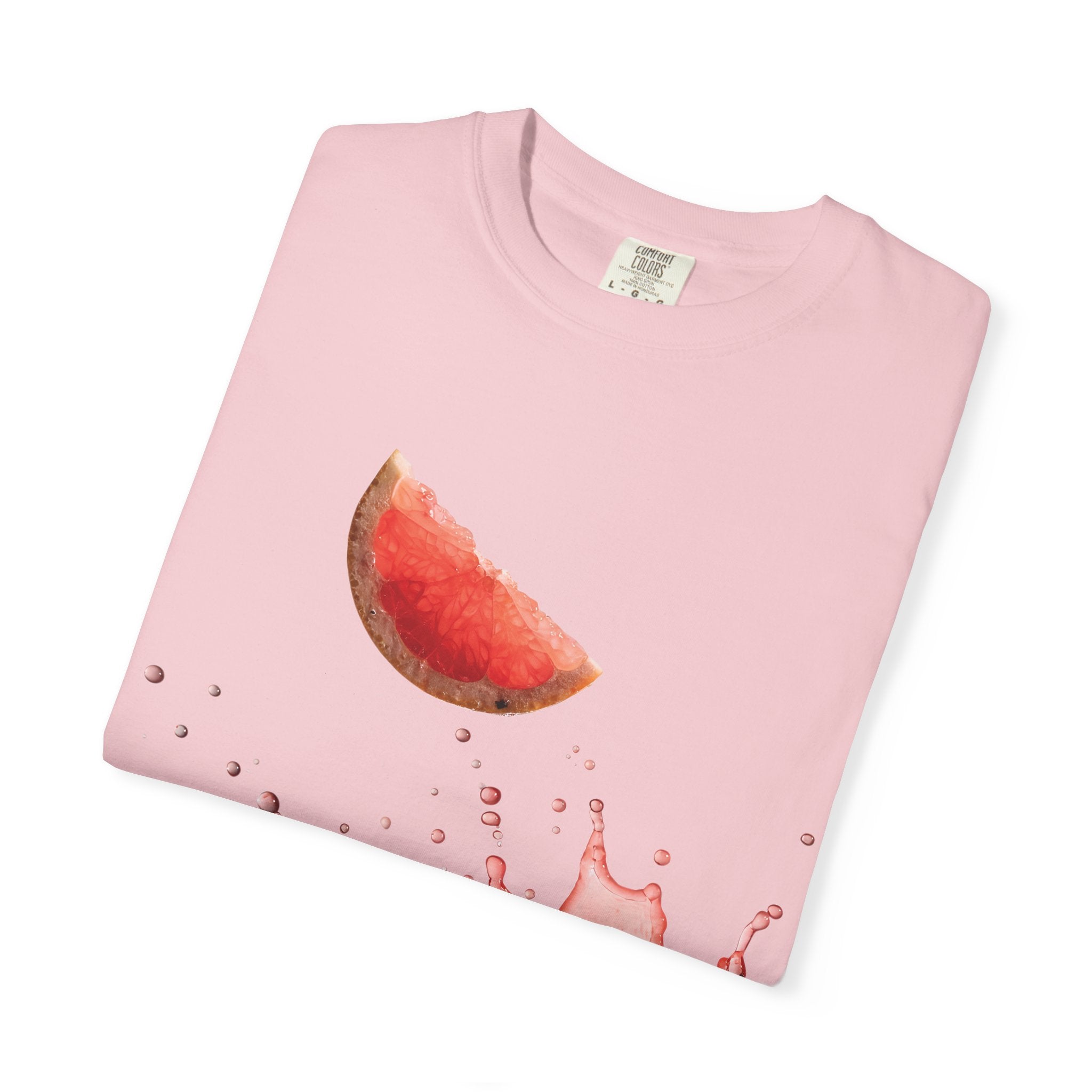 Grapefruit Splash T-Shirt — Fresh Citrus Graphic Tee