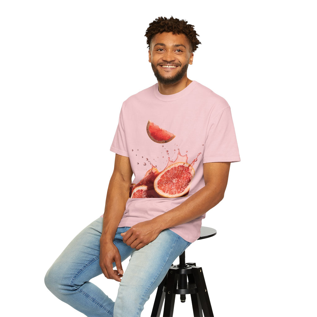 Grapefruit Splash T-Shirt — Fresh Citrus Graphic Tee