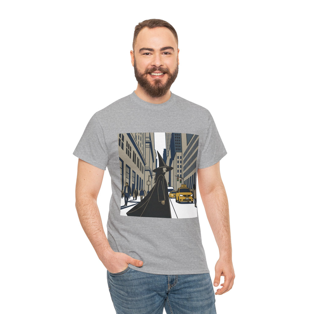 Witch in the City Graphic Tee — Urban Fantasy Streetwear