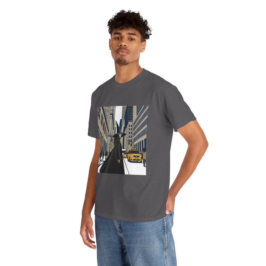 Witch in the City Graphic Tee — Urban Fantasy Streetwear
