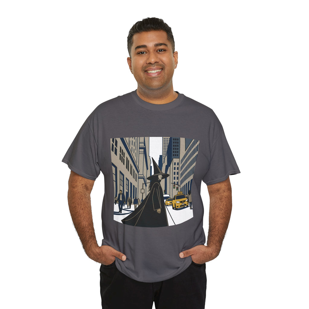 Witch in the City Graphic Tee — Urban Fantasy Streetwear