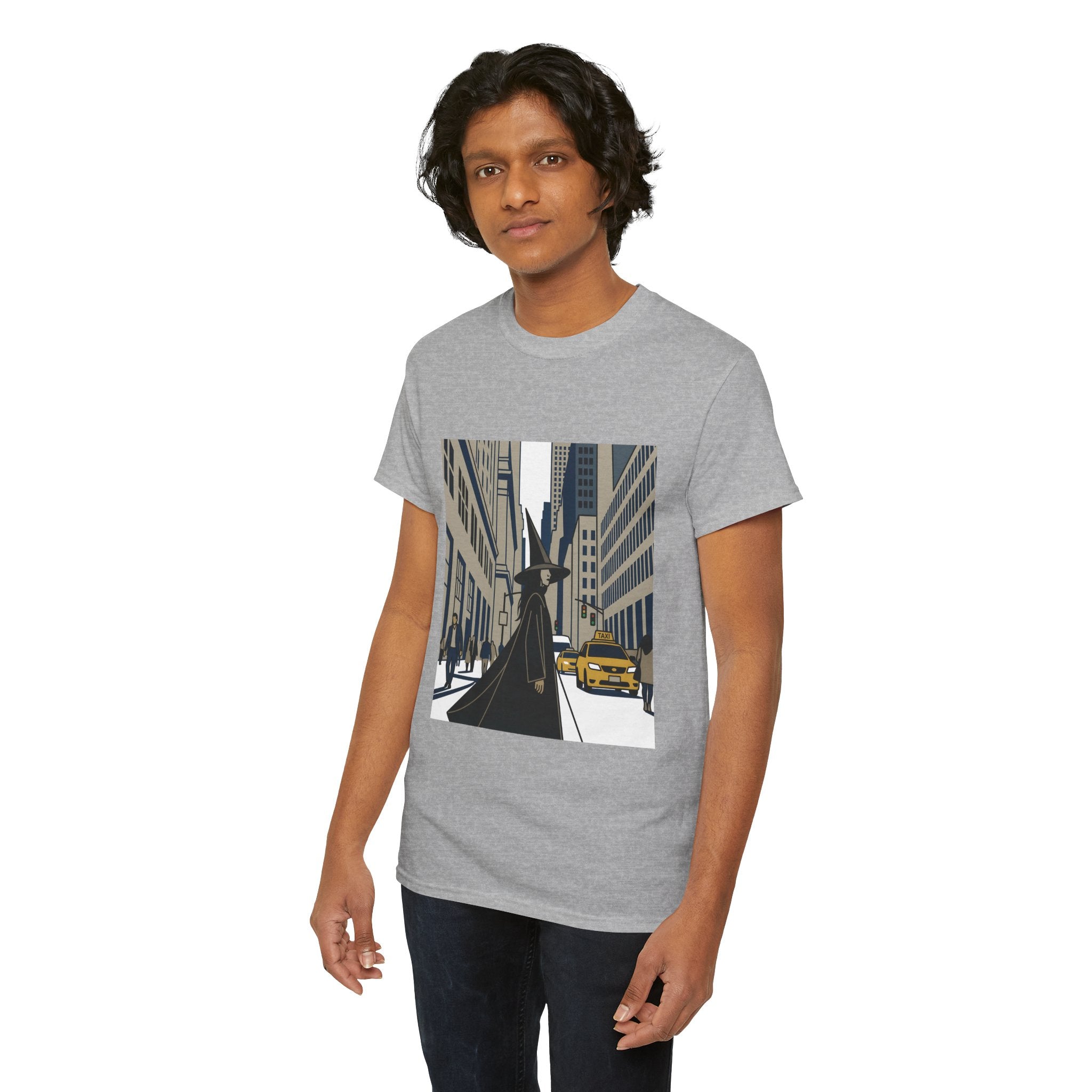 Witch in the City Graphic Tee — Urban Fantasy Streetwear
