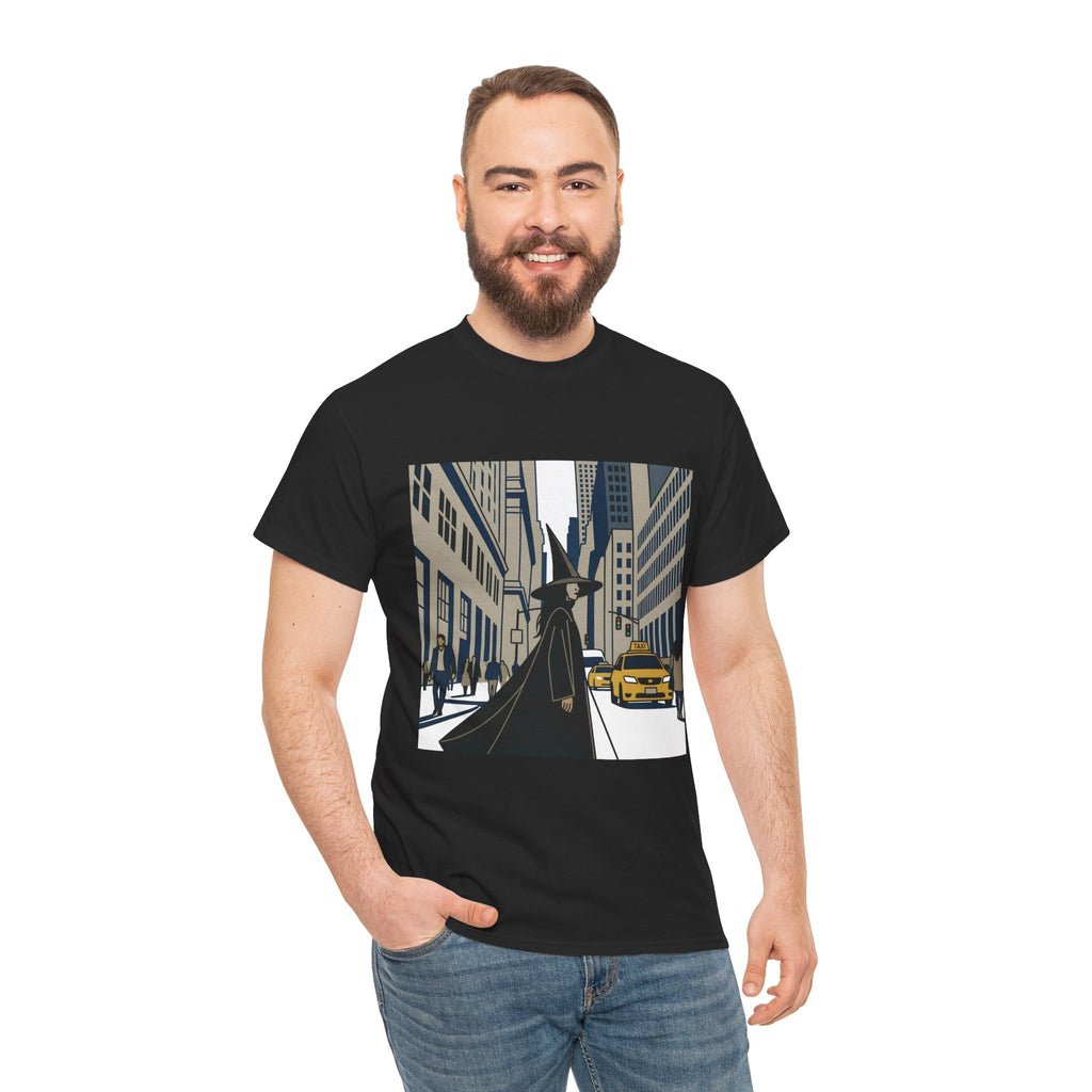 Witch in the City Graphic Tee — Urban Fantasy Streetwear