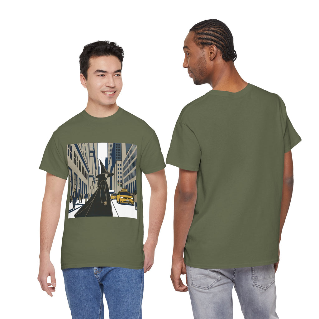 Witch in the City Graphic Tee — Urban Fantasy Streetwear