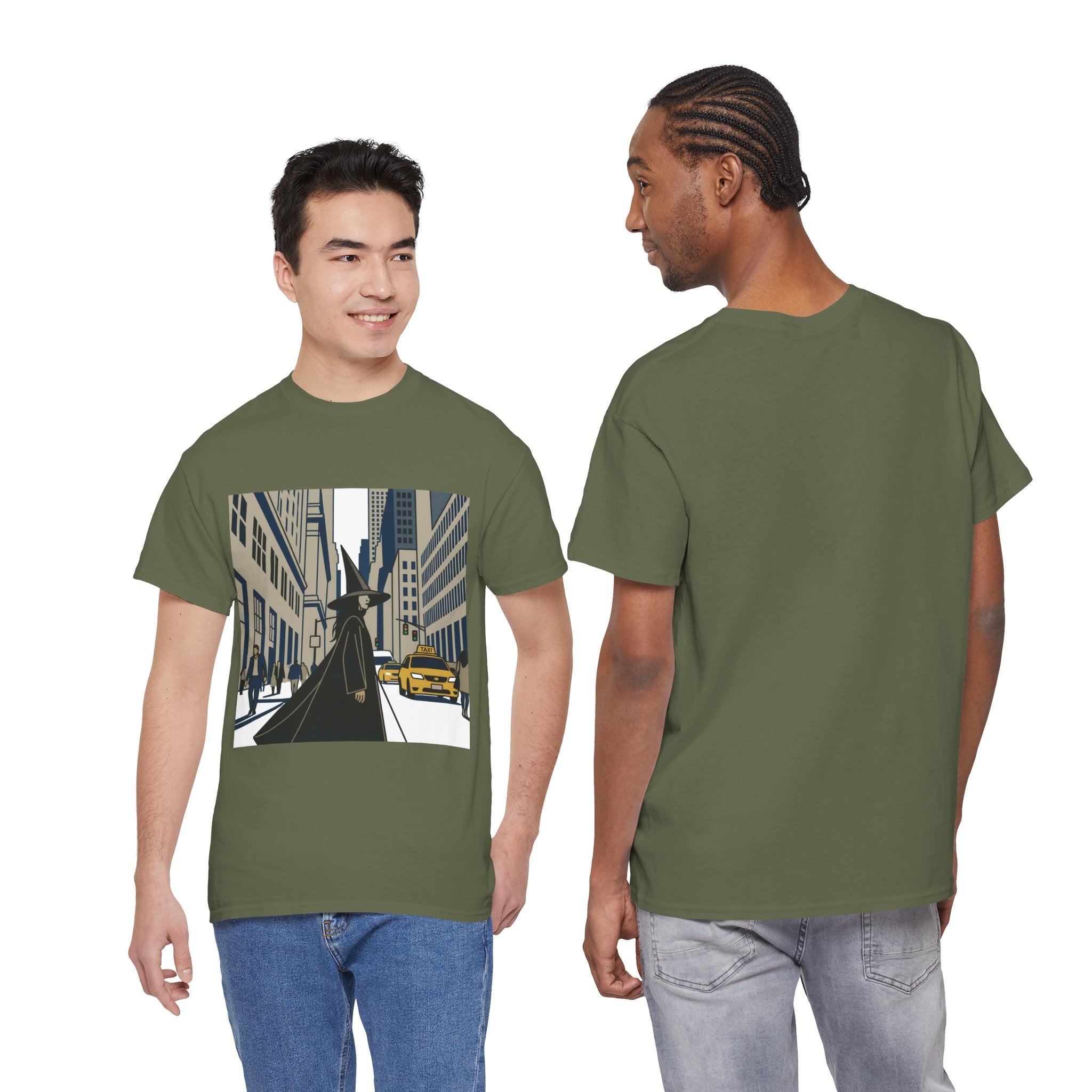 Witch in the City Graphic Tee — Urban Fantasy Streetwear