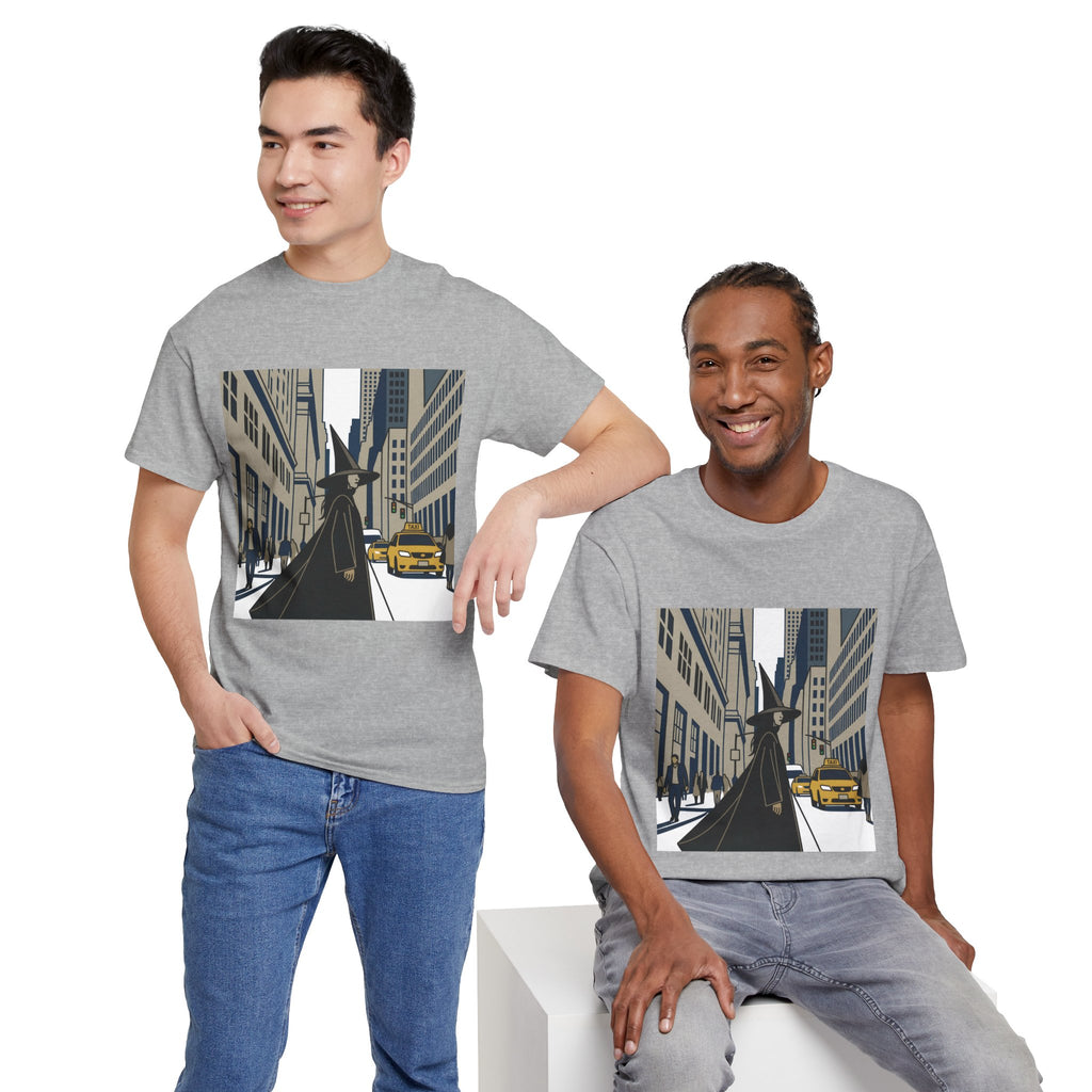 Witch in the City Graphic Tee — Urban Fantasy Streetwear