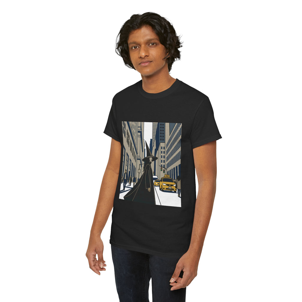 Witch in the City Graphic Tee — Urban Fantasy Streetwear