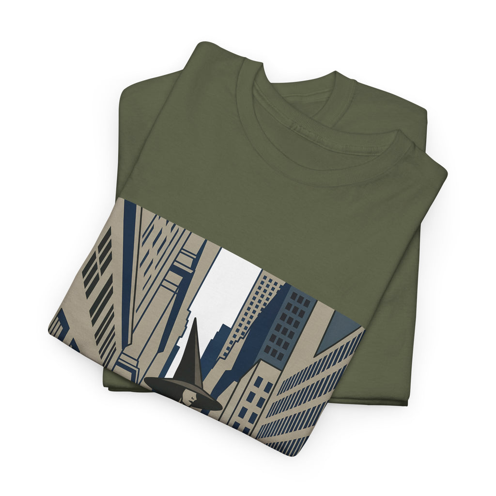 Witch in the City Graphic Tee — Urban Fantasy Streetwear