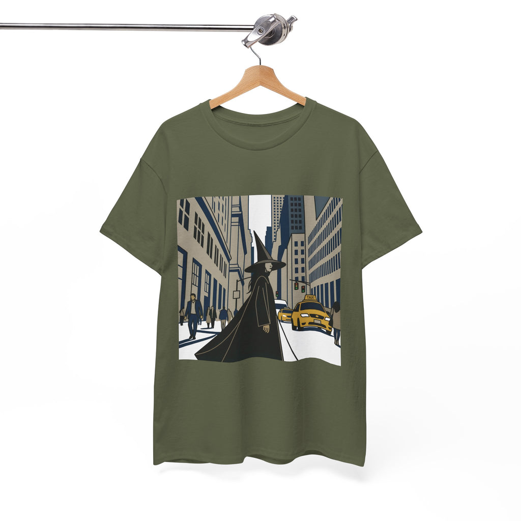 Witch in the City Graphic Tee — Urban Fantasy Streetwear