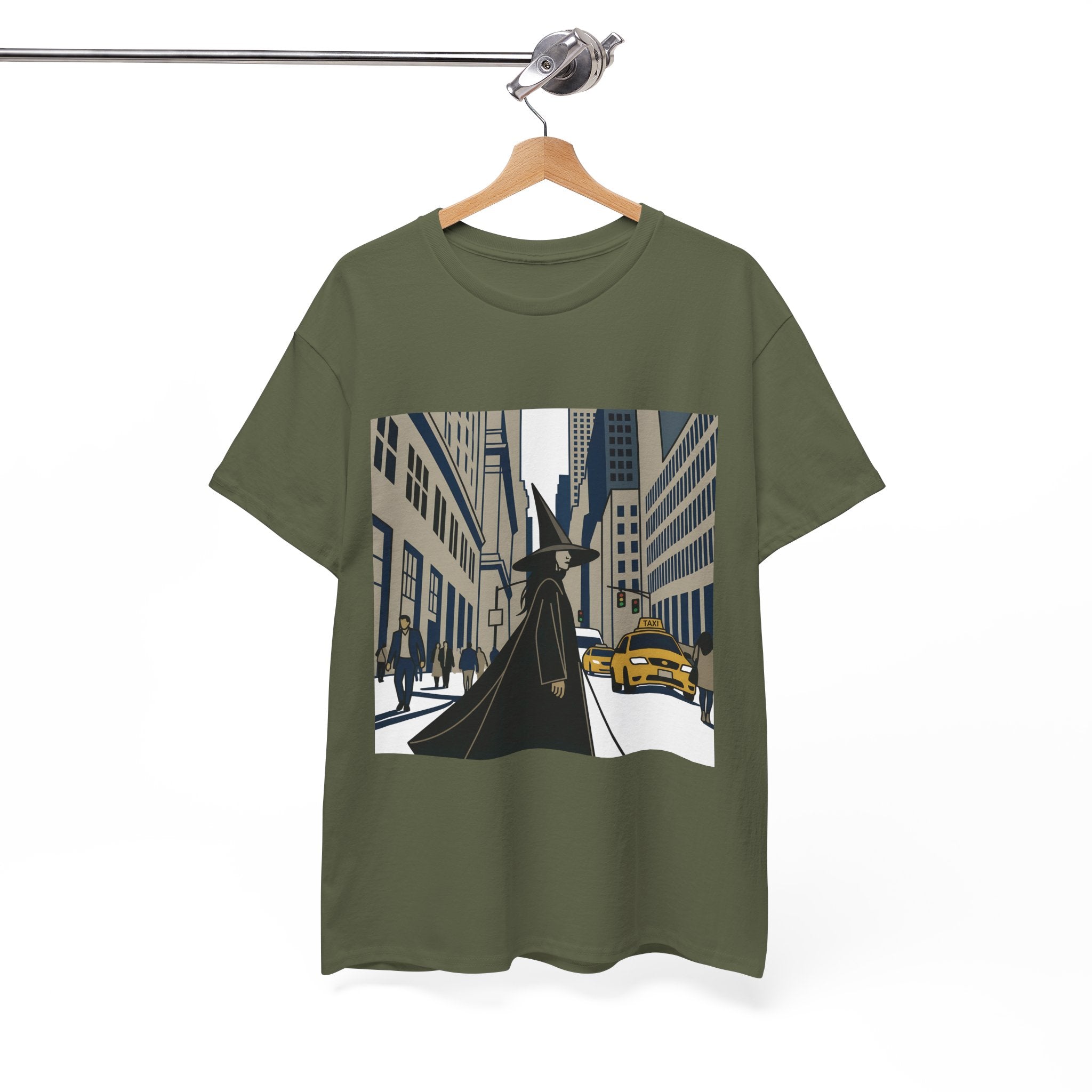 Witch in the City Graphic Tee — Urban Fantasy Streetwear