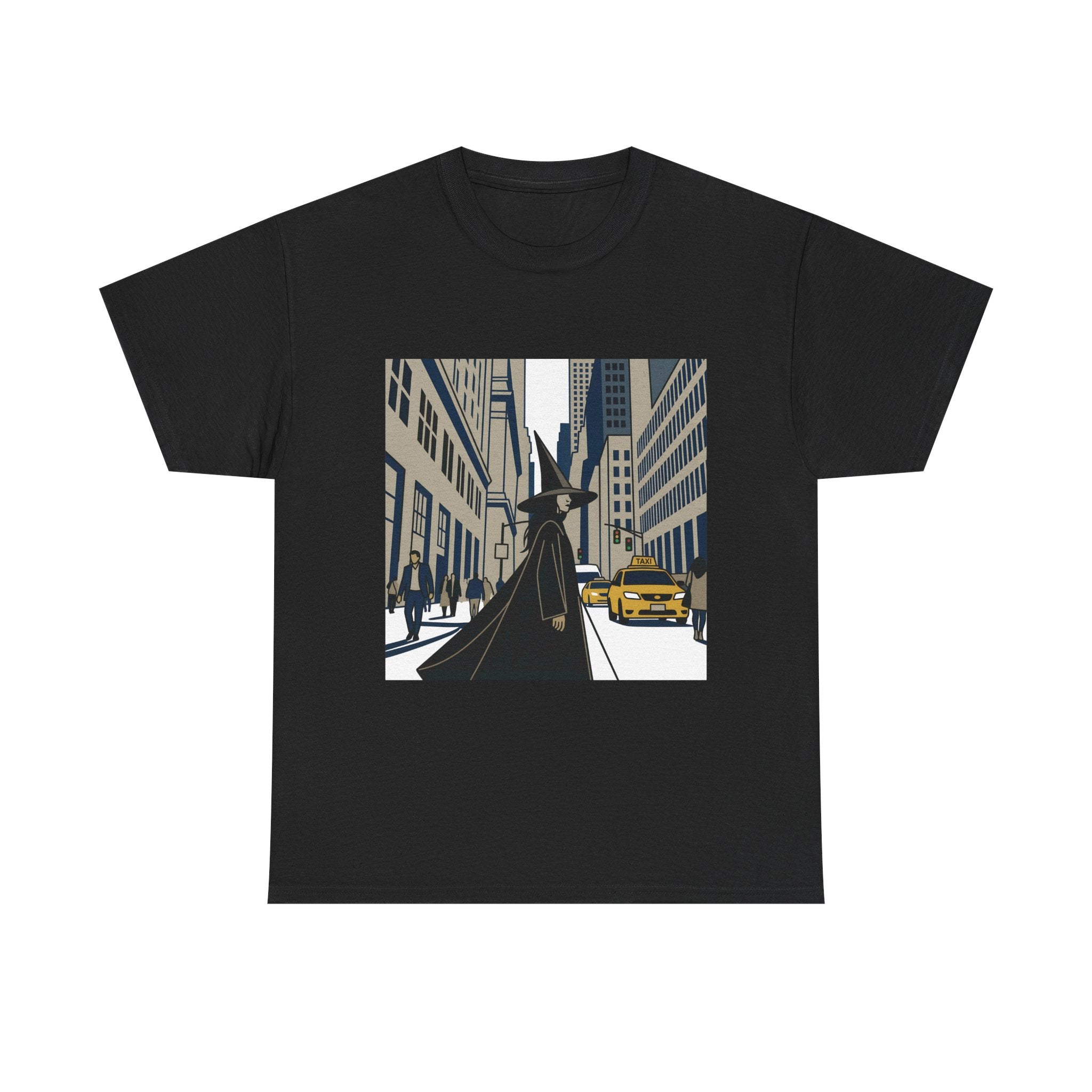 Witch in the City Graphic Tee — Urban Fantasy Streetwear