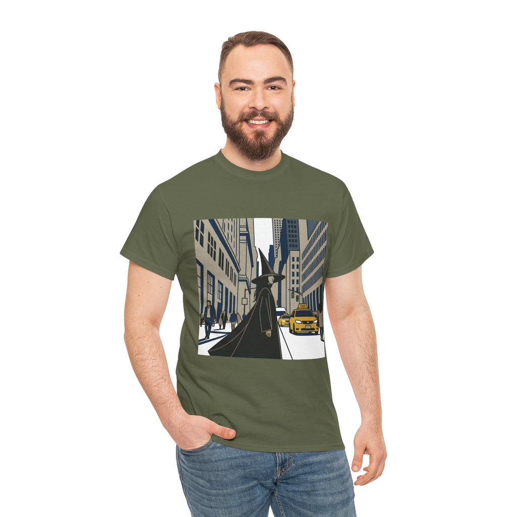 Witch in the City Graphic Tee — Urban Fantasy Streetwear