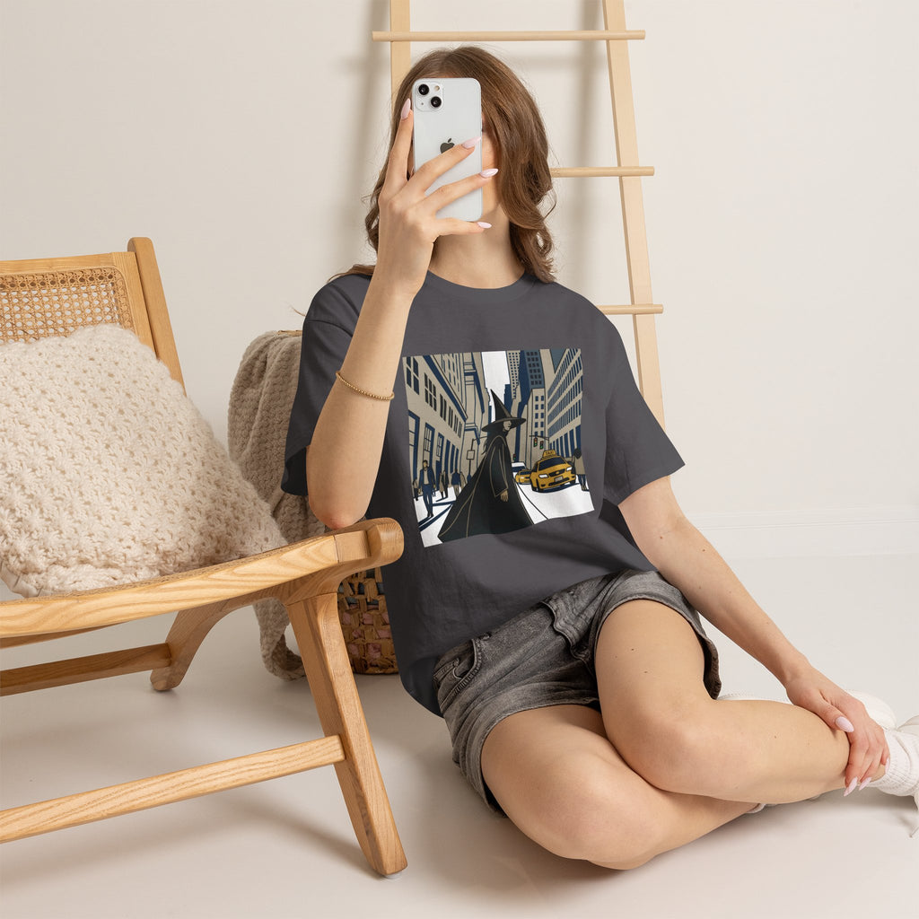 Witch in the City Graphic Tee — Urban Fantasy Streetwear
