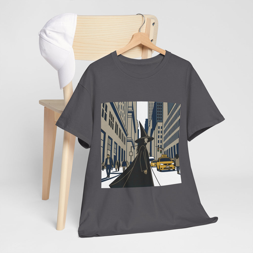 Witch in the City Graphic Tee — Urban Fantasy Streetwear