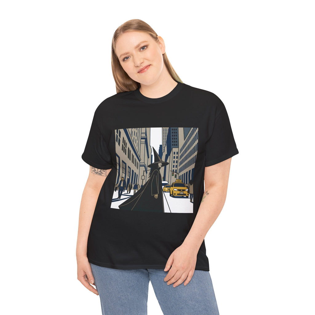 Witch in the City Graphic Tee — Urban Fantasy Streetwear