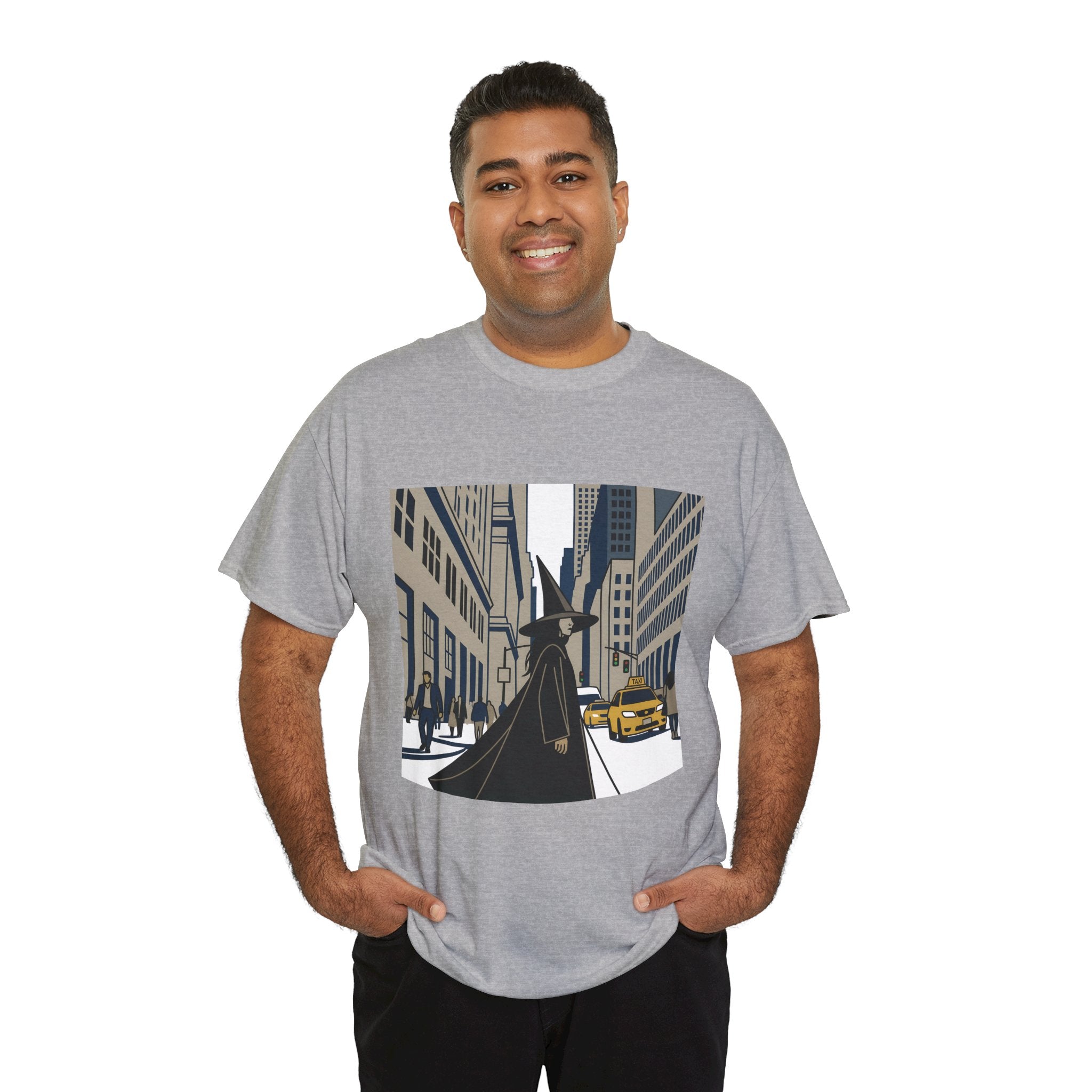 Witch in the City Graphic Tee — Urban Fantasy Streetwear