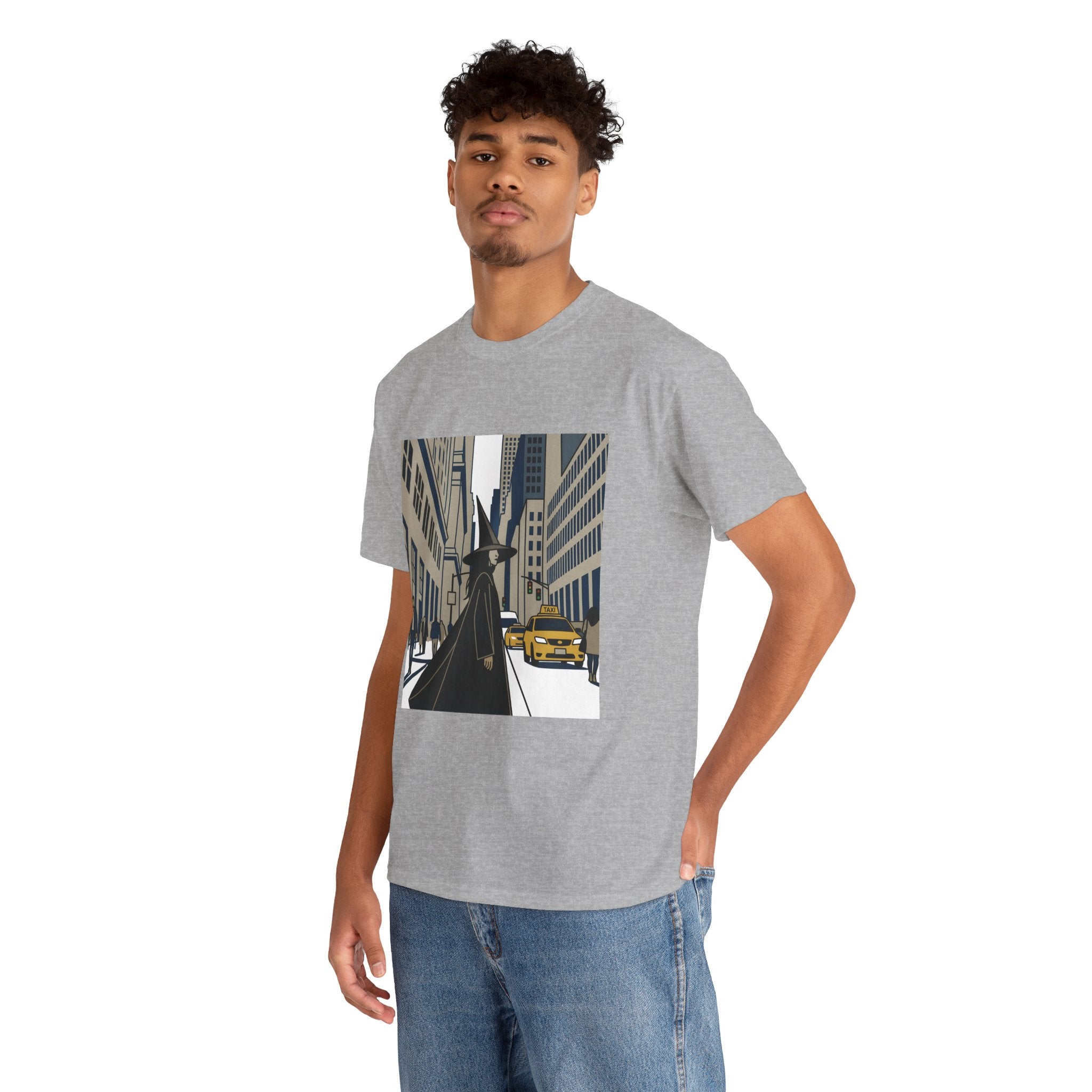 Witch in the City Graphic Tee — Urban Fantasy Streetwear