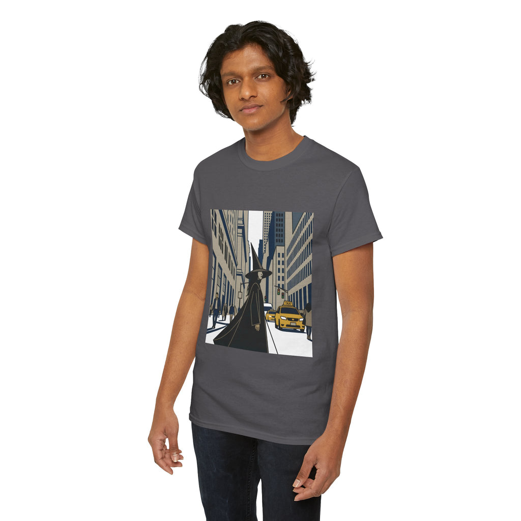 Witch in the City Graphic Tee — Urban Fantasy Streetwear