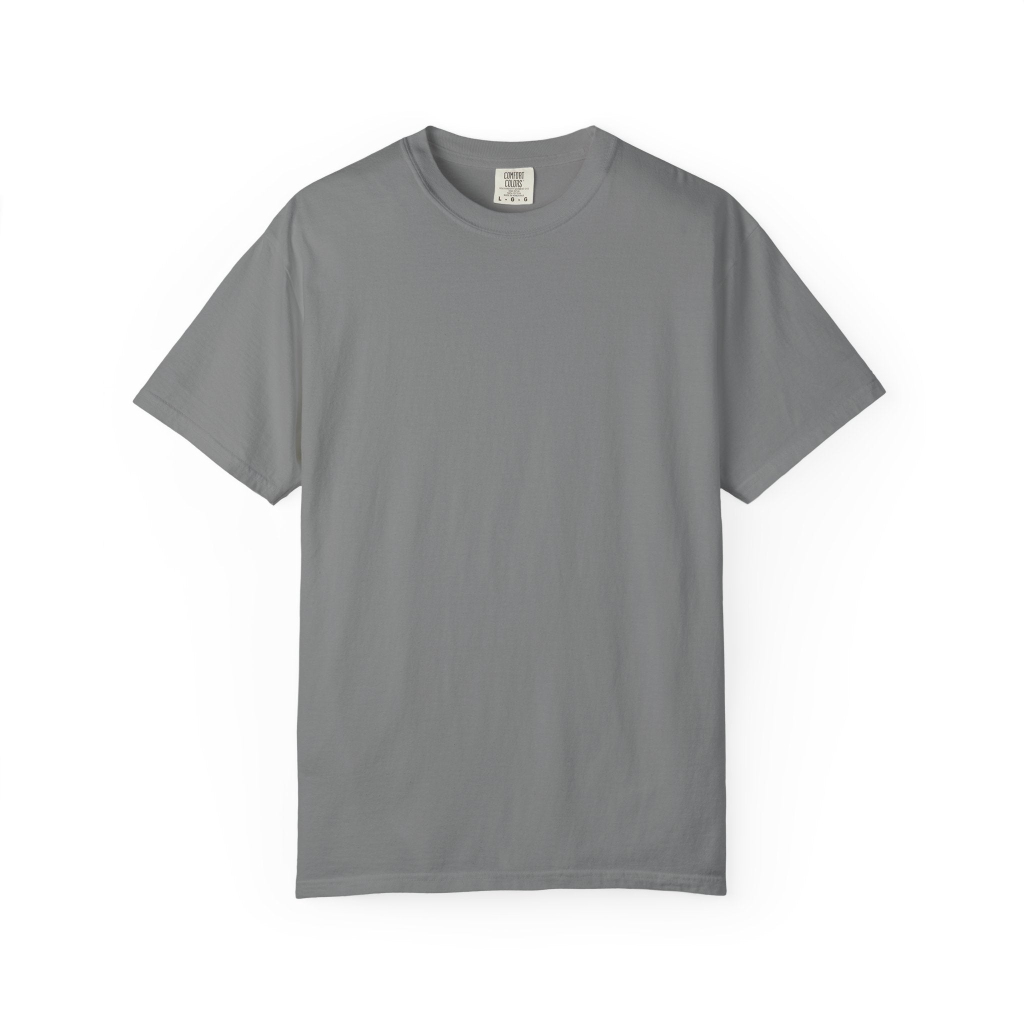 Skull Graphic T-Shirt — Neon Green Blue Skull Tee