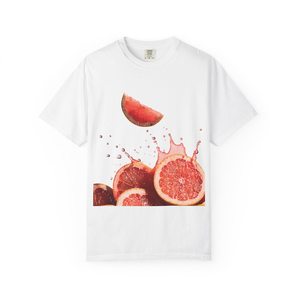 Grapefruit Splash T-Shirt — Fresh Citrus Graphic Tee