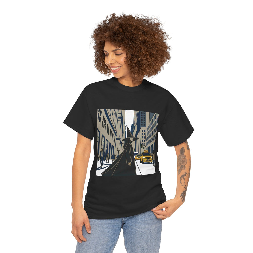 Witch in the City Graphic Tee — Urban Fantasy Streetwear