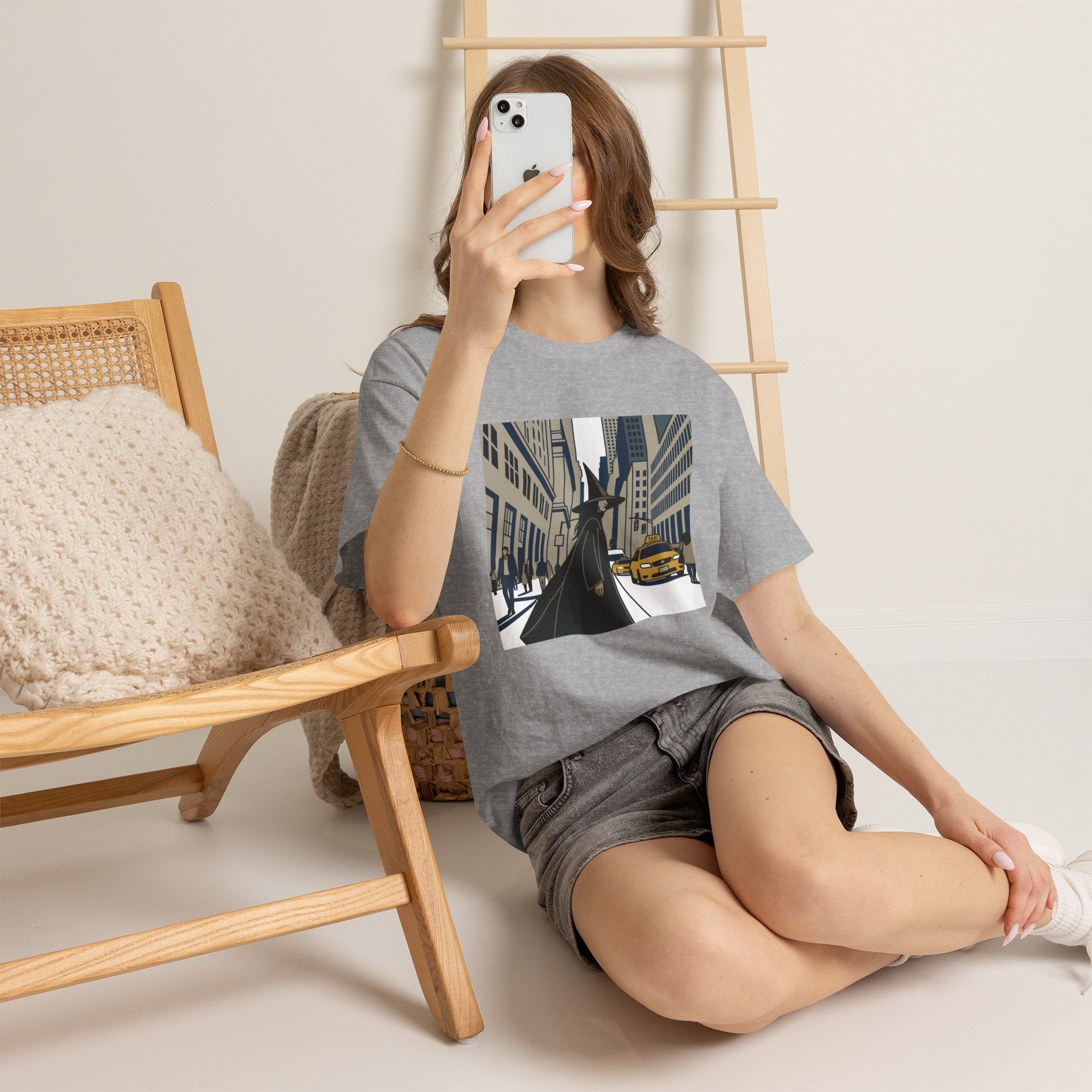 Witch in the City Graphic Tee — Urban Fantasy Streetwear
