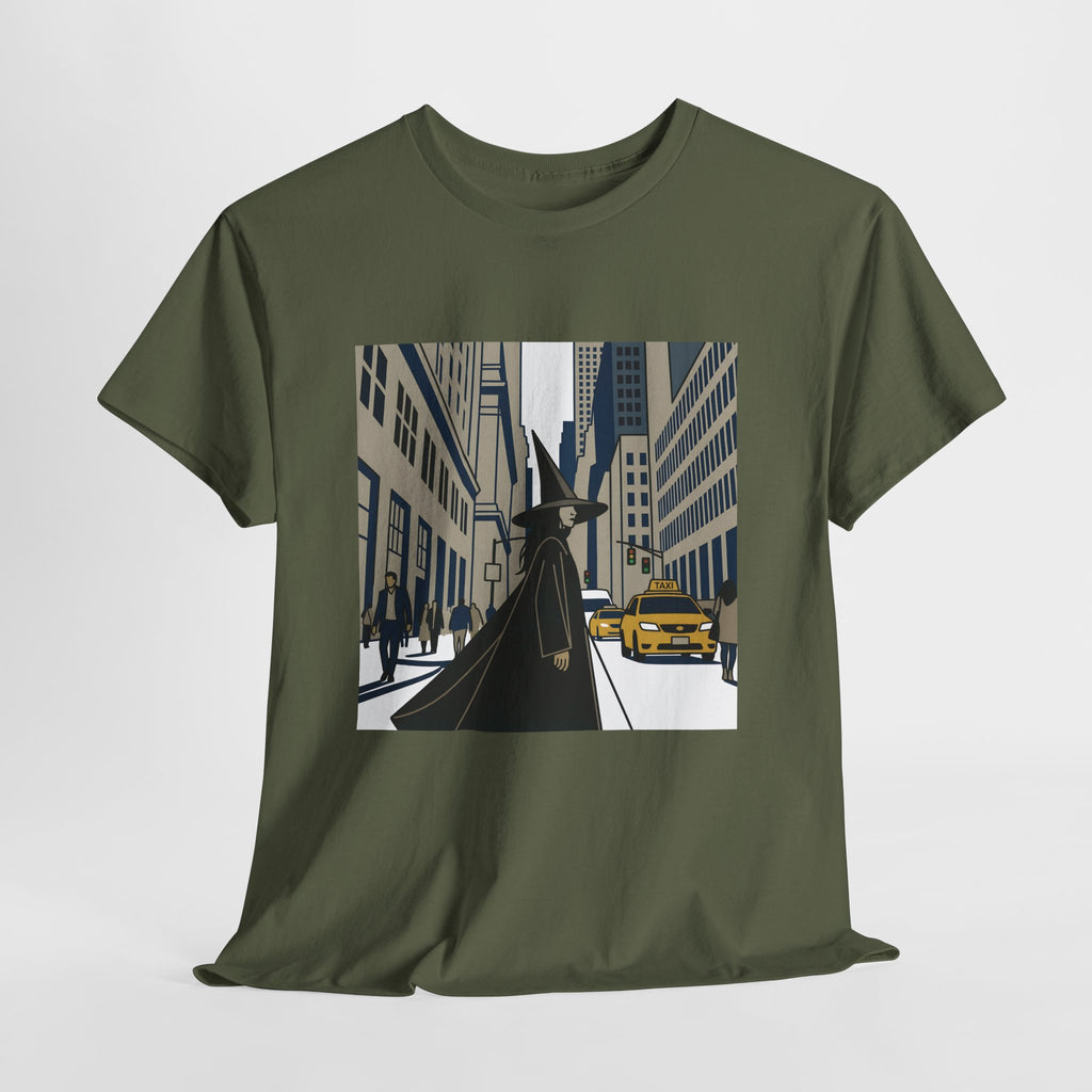 Witch in the City Graphic Tee — Urban Fantasy Streetwear