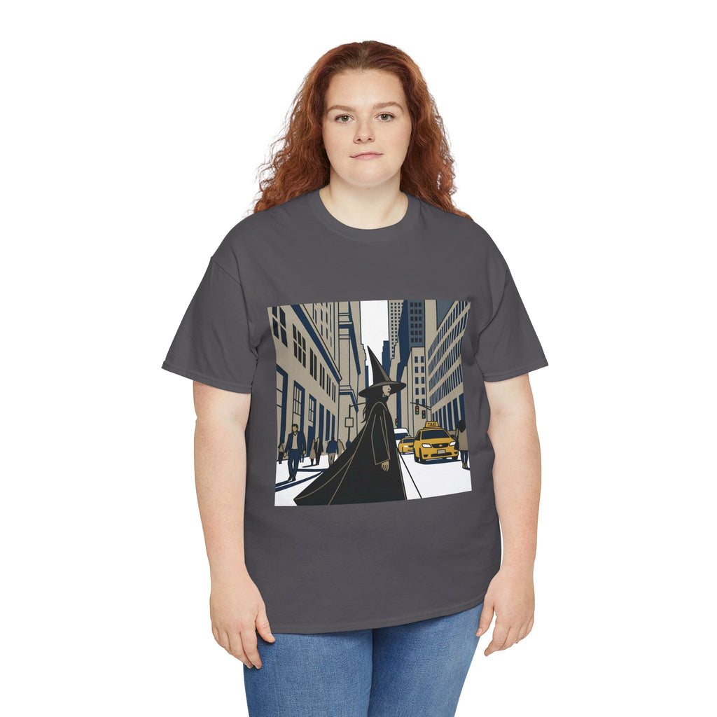 Witch in the City Graphic Tee — Urban Fantasy Streetwear