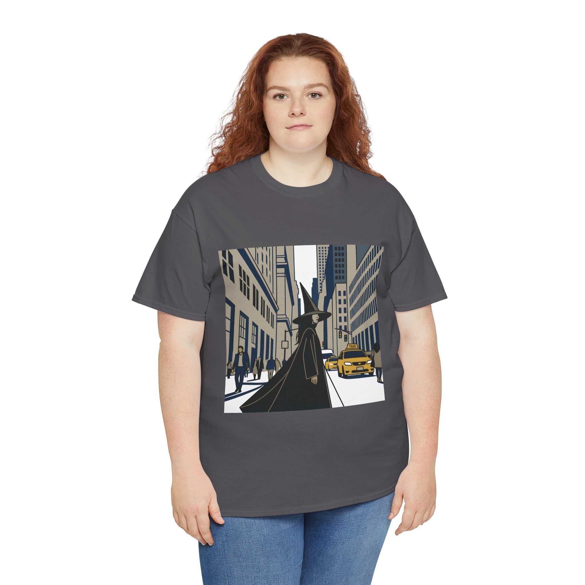 Witch in the City Graphic Tee — Urban Fantasy Streetwear